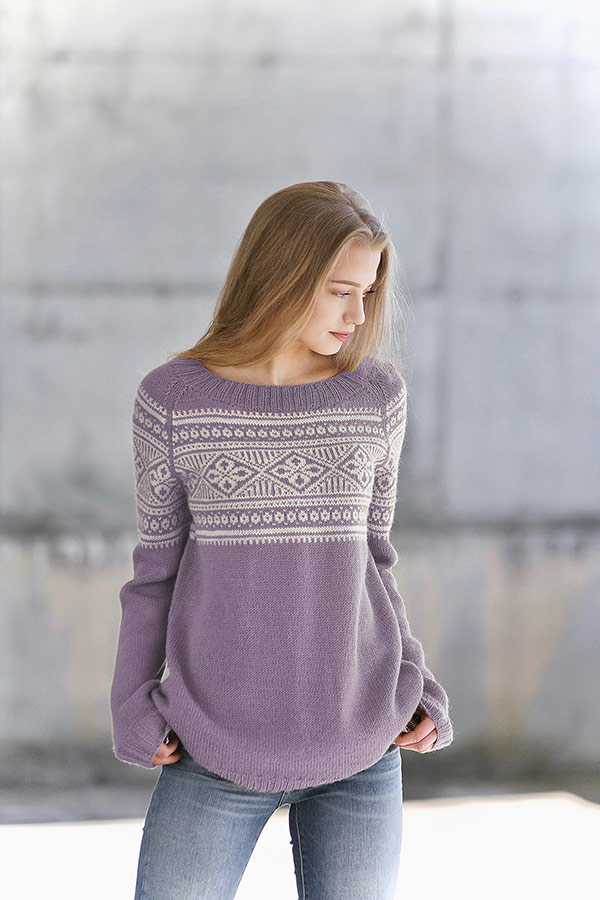 SERINA Støvede lilla