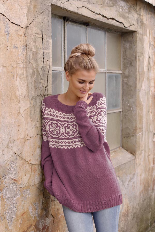 PAULINE støvet rosalilla