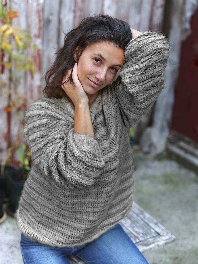 MELT sweater grå