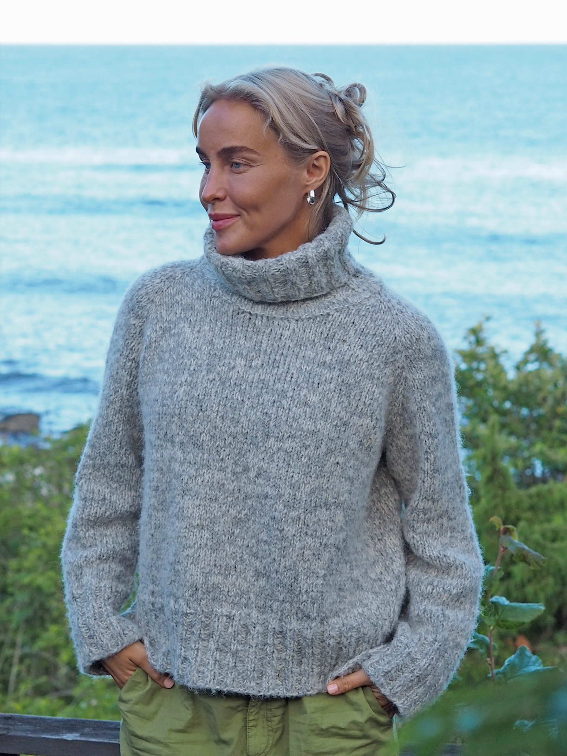 24-09 Haga Chunky genser