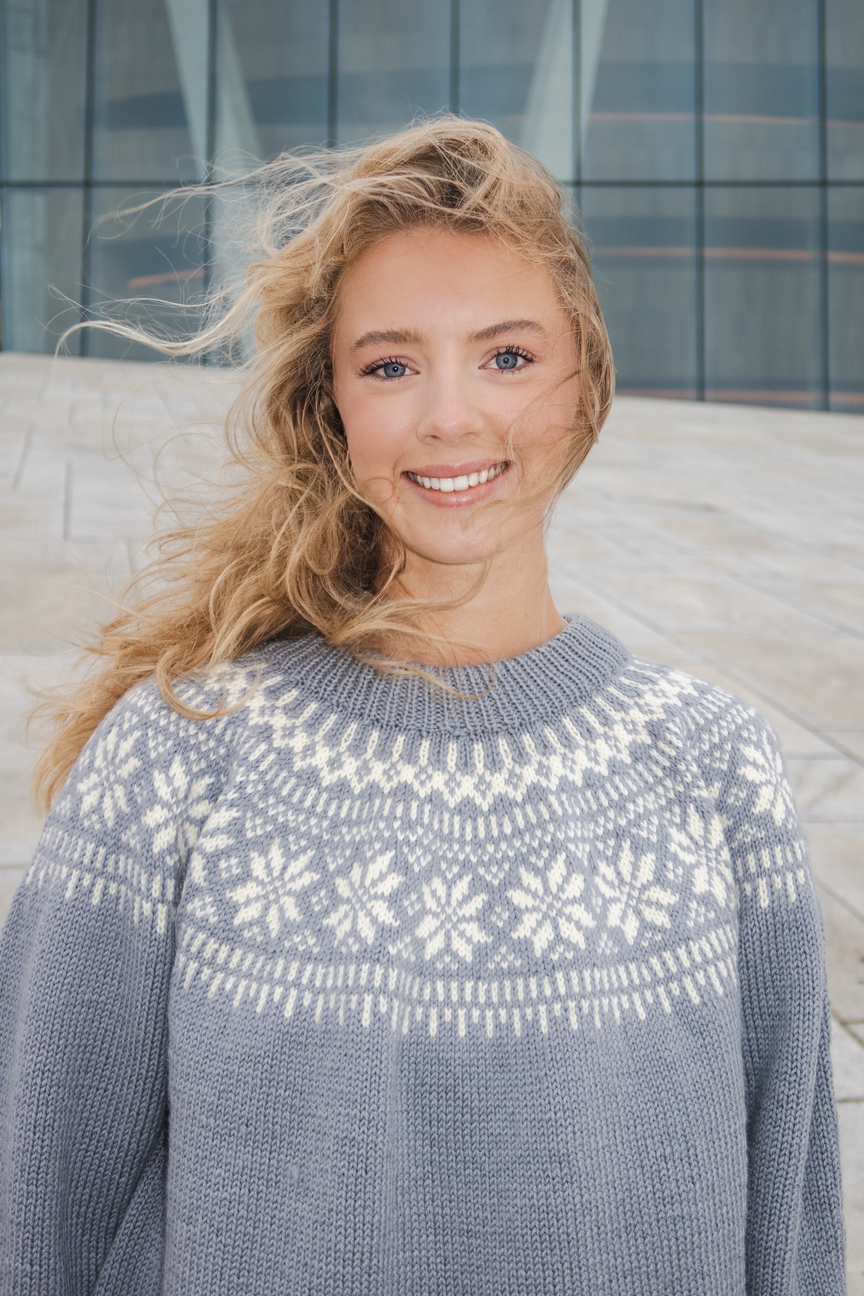 621MS-49a Chunky Selbu genser (Wool)