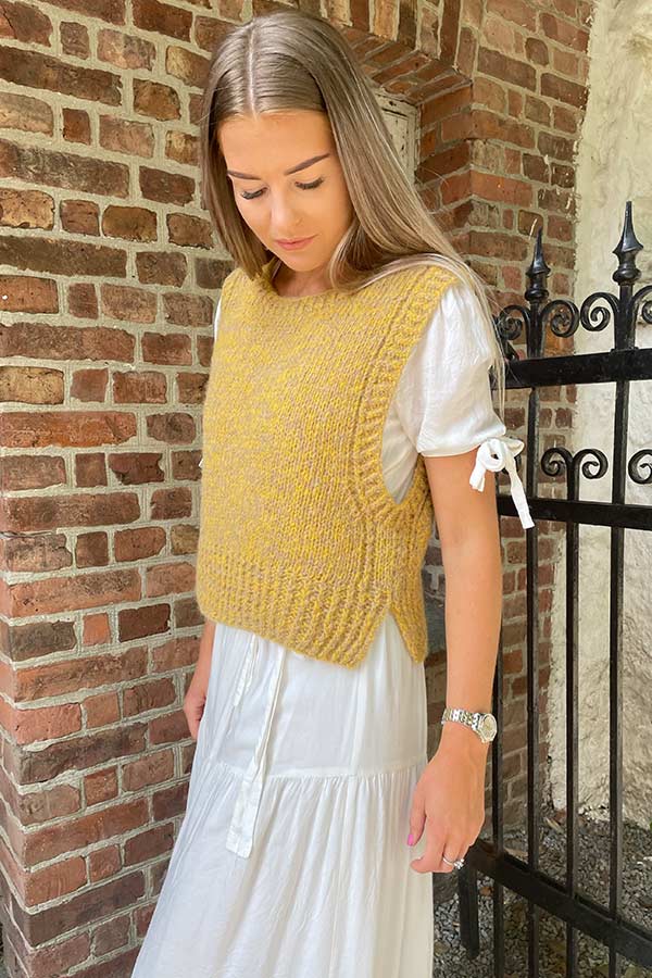 101-04 Kalsitt slipover gul