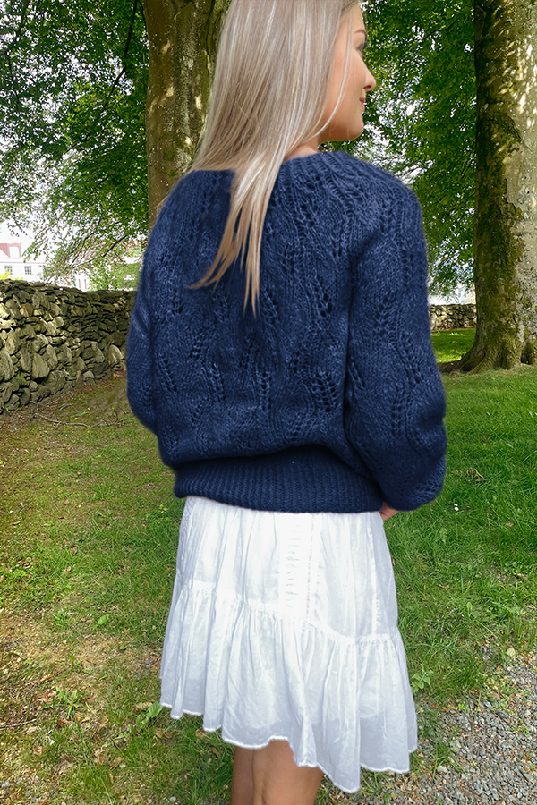 101-02 Girasol sweater fersken