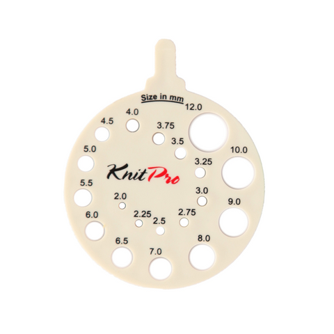 Pindemål - Rund - Råhvid