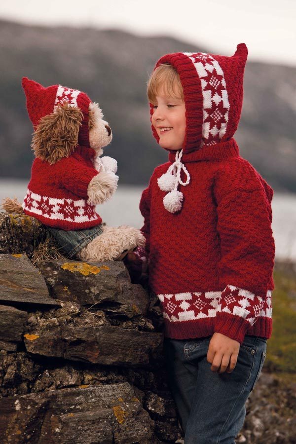 1107-3 Hættesweater 