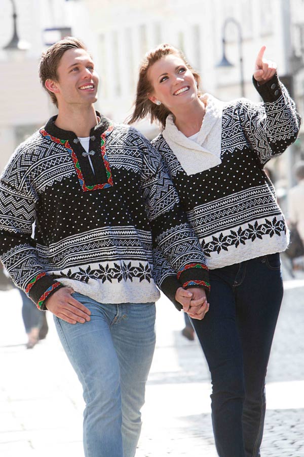 1206-1 Herresweater Orginal Setesdal