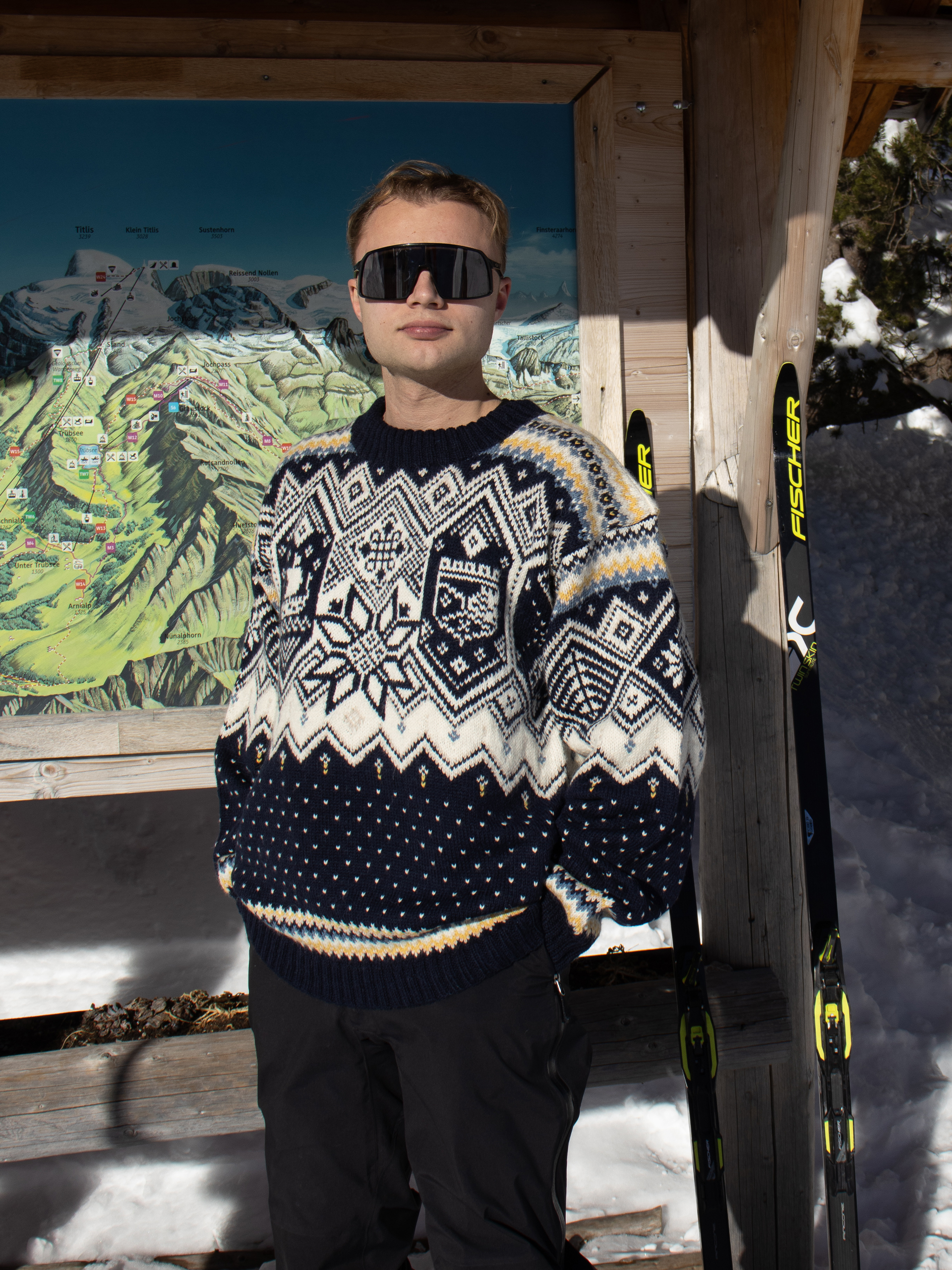 126-04 VM genser Trondheim 2025 original (Sterk) M/ skinnlapp