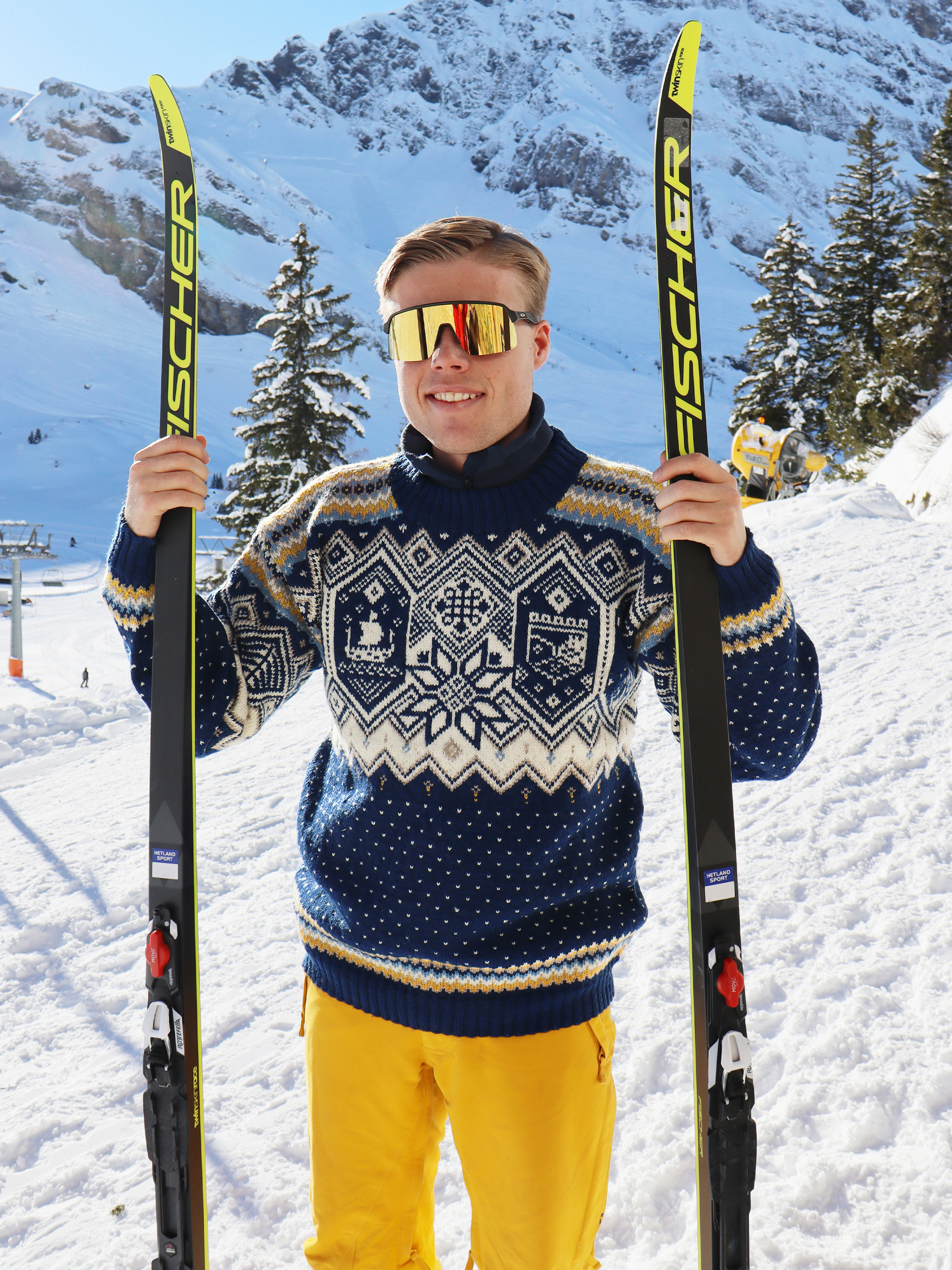 126-06a VM genser Trondheim 2025 original (Alpakka Wool)