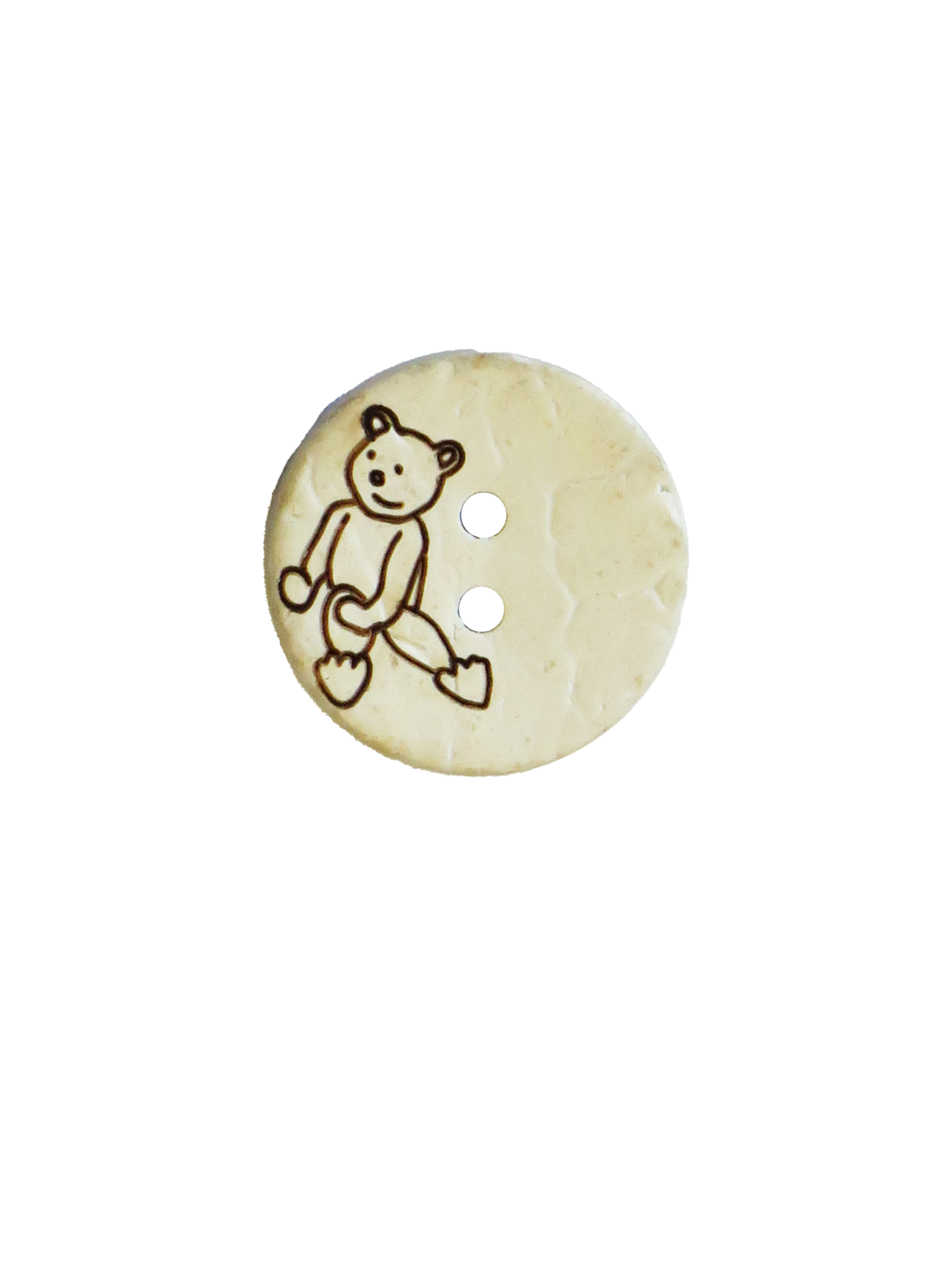 Kokosknap med bamse, 20mm