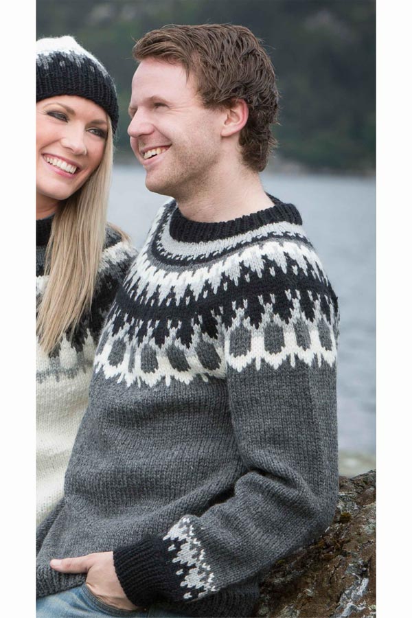 1411-07 Sweater Herre