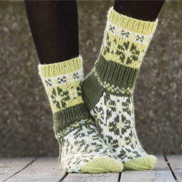 1508-01 Strømper Grøn