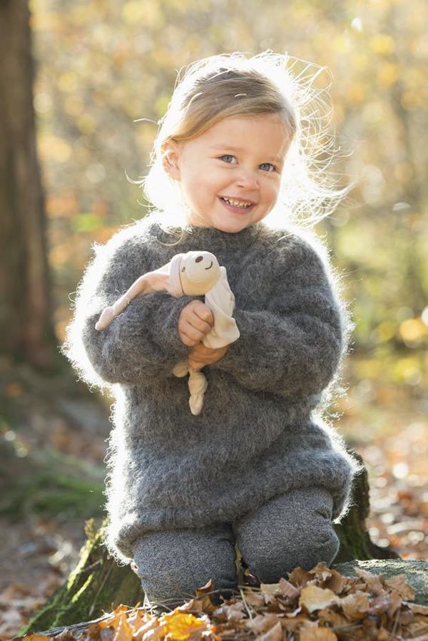 1618-11 Fluffy Sweater