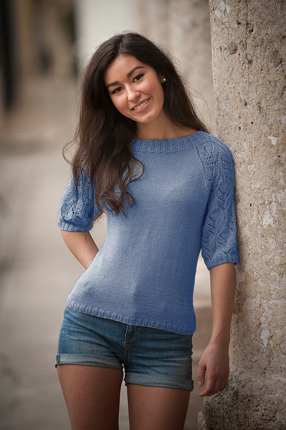 1706-6 Miramar topp himmelblå