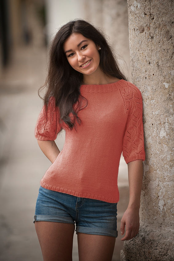 1706-6 Miramar topp oransje