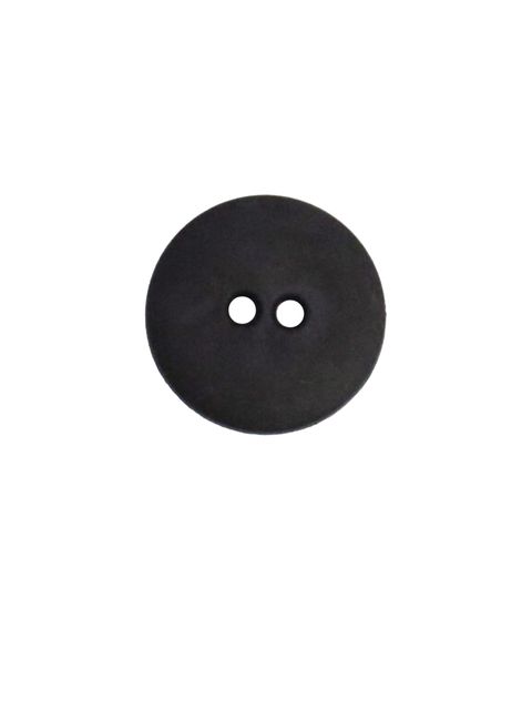 Knap - Sort - 15mm
