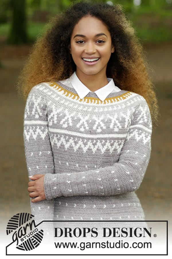 180-15 Winter Sunshine sweater