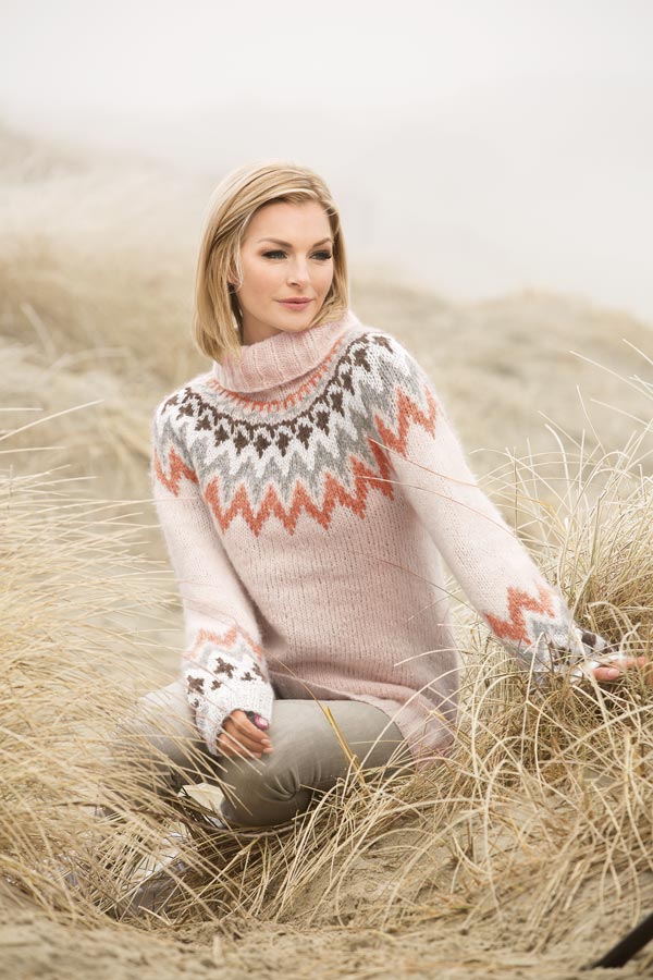 1806-1 Kathrine Sweater aprikos