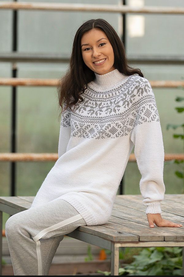 1823-3 Frost Sweater hvid