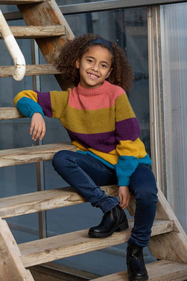 1826-1 Sonny Sweater blå