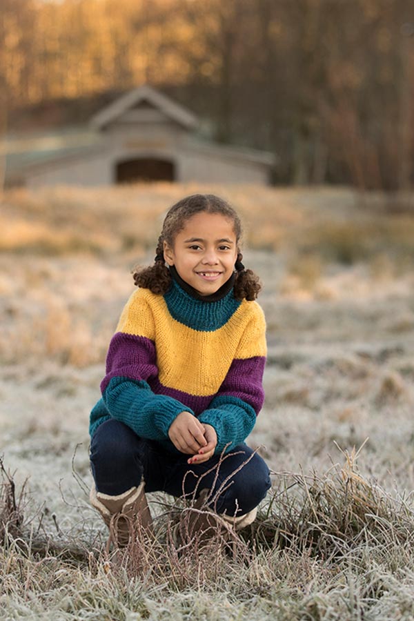 1902-8 Bea sweater petrol