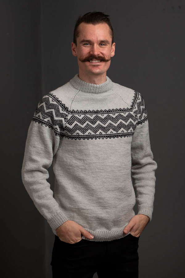 1904-10 Setesdal grå sweater