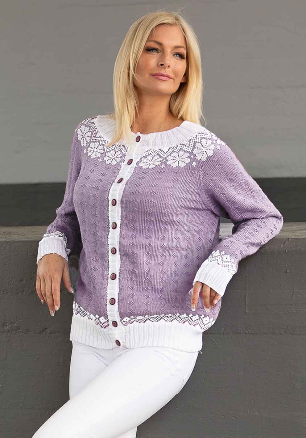 1917-3 Lydia jakke lys lilla