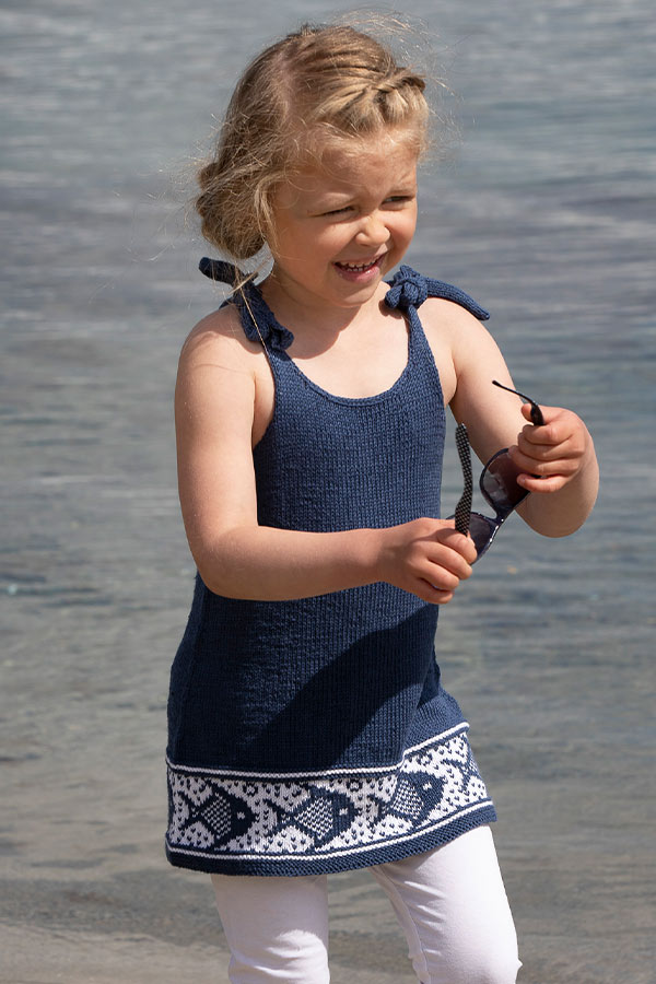 1918-5 Neptun top blå