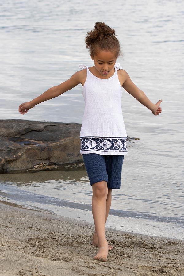 1918-5 Neptun top hvid