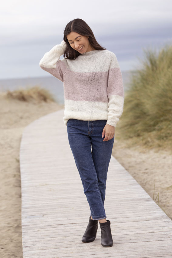 1923-3 Dans sweater rosa