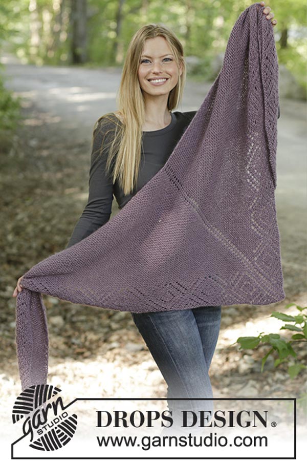 194-26 Amethyst amour sjal