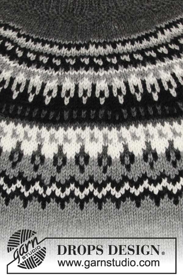 195-19 Night shades sweater