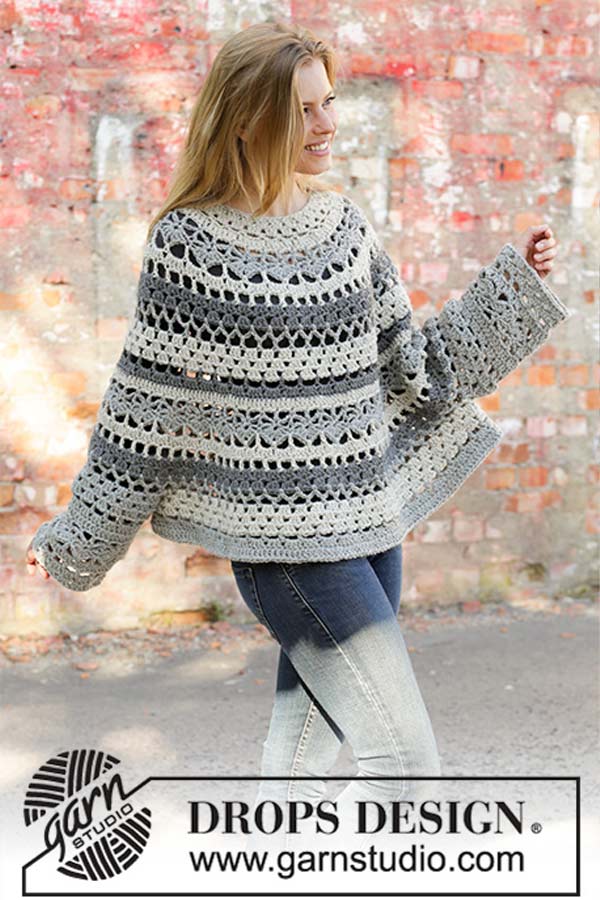 195-27 Insolence poncho sweater 