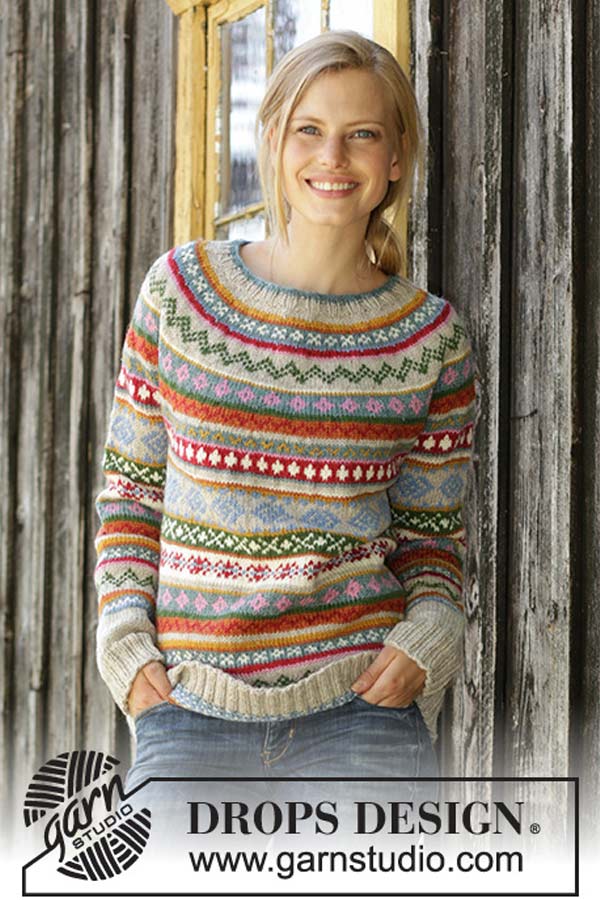 196-6 Winter carnival sweater