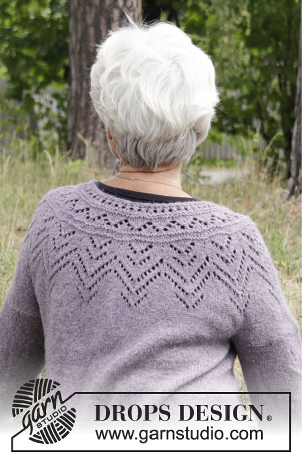 197-15 Agnes jakke - UTGÅTT GARN