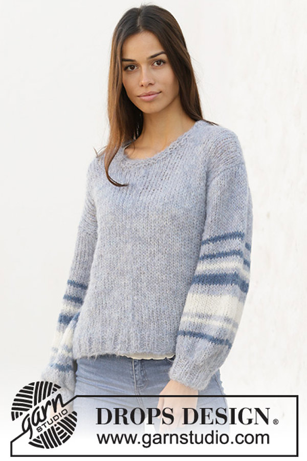 199-26 Blueberry Melody sweater