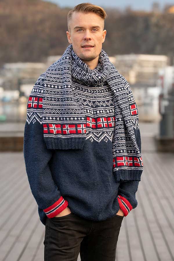 2003-4 Heia Norge Halstørklæde