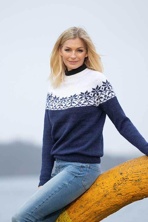 2008-8 Fleur sweater