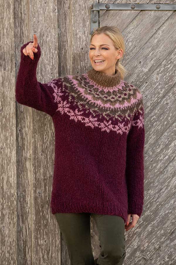 2009-4 Nova sweater bordeaux