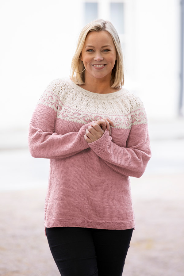 2016-5 Urda sweater lys rosa