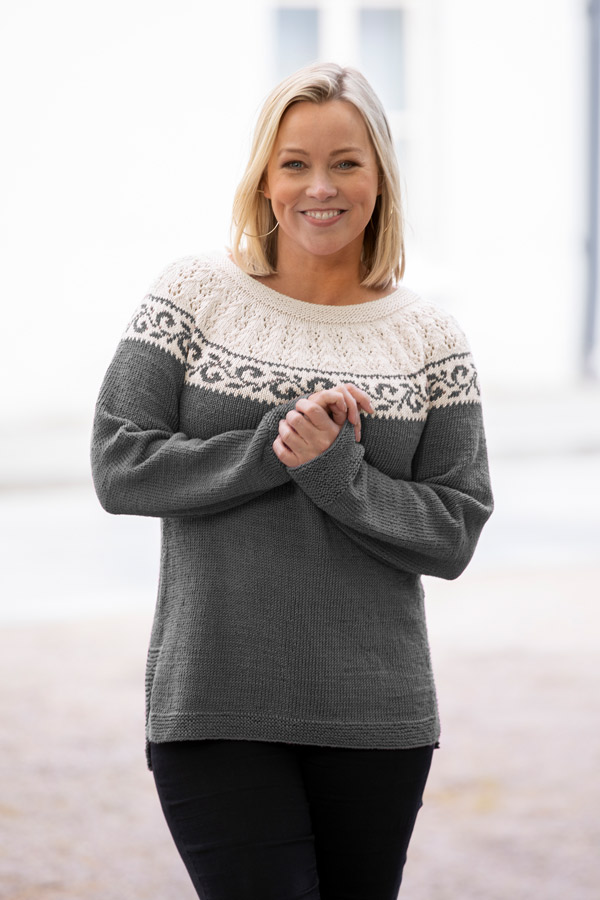 2016-5 Urda sweater mørkgrå