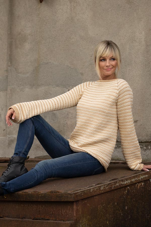 2024-7 Vanilje sweater