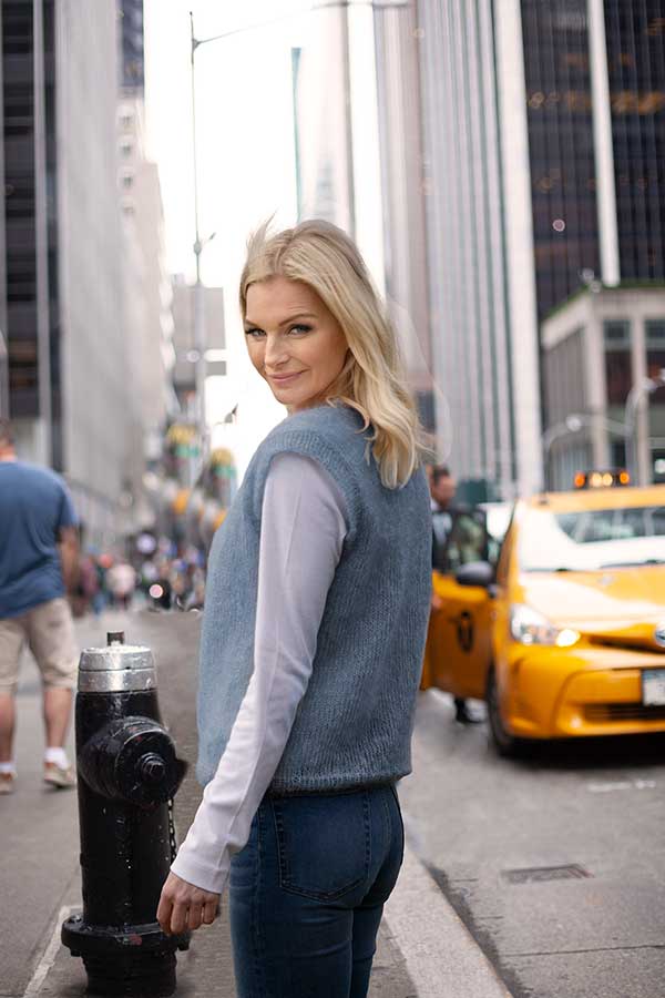 2025-1k Clara Vest blå