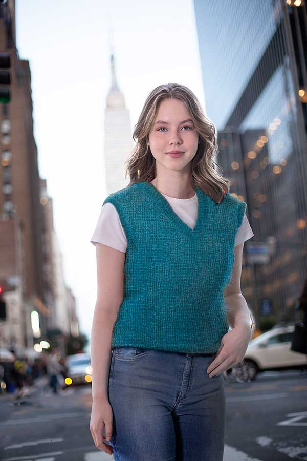 2025-2c Clara Vest turkis