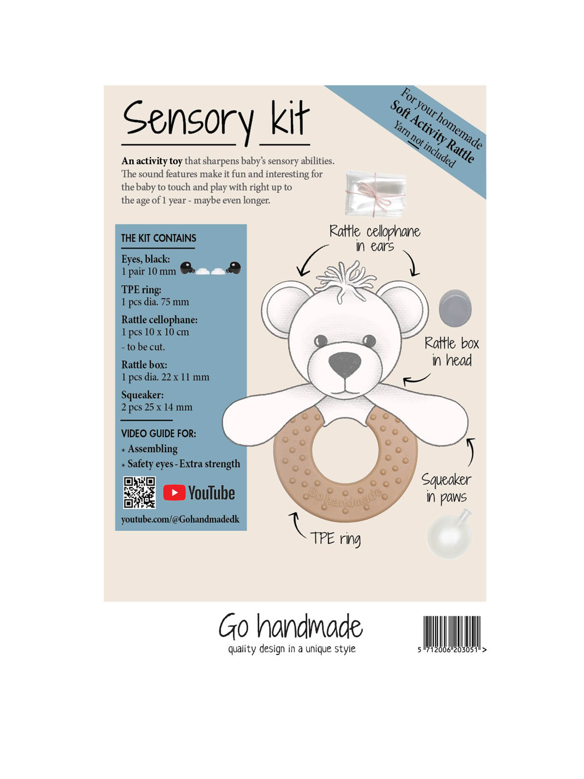 Sensory Kit - Sanseteddy