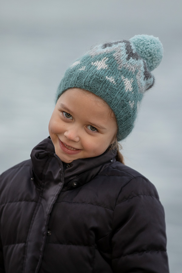 2034-1 Kathrine-hals og hue