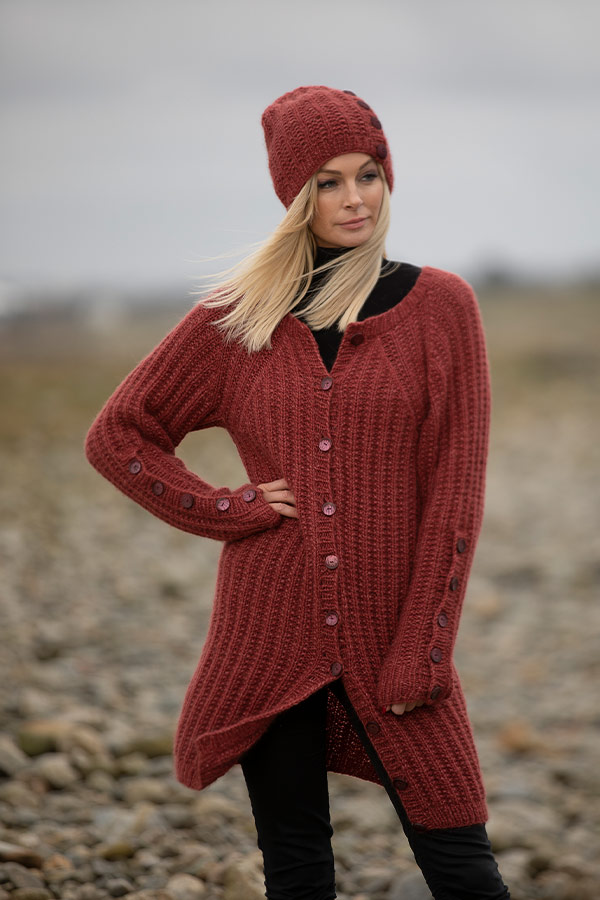 2035-6 Sørland lang jakke