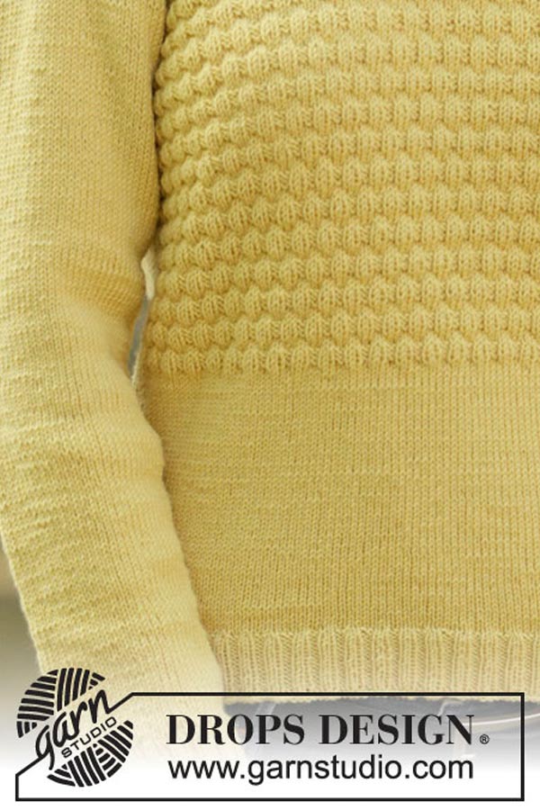 207-17 Golden Puffs sweater