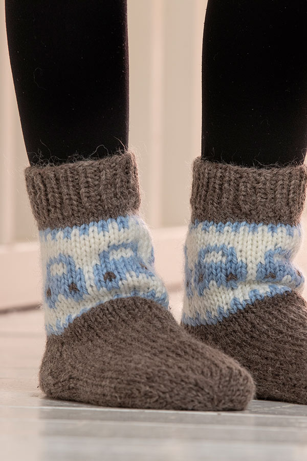 2104-16 Boblebil sokken