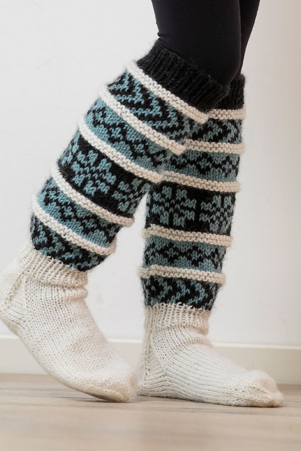 2104-7 Ingebjørg sokken