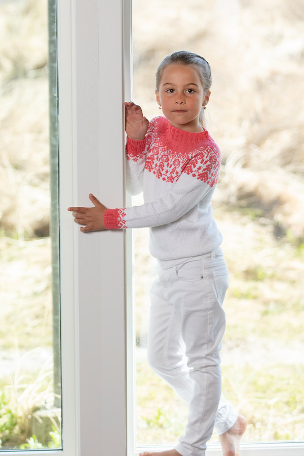 2122-2 Akeleie genser